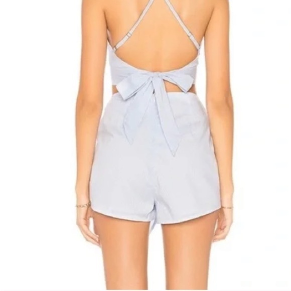 NWT Superdown Danika Stripe Tie Waist Shorts sz XS - Picture 9 of 12